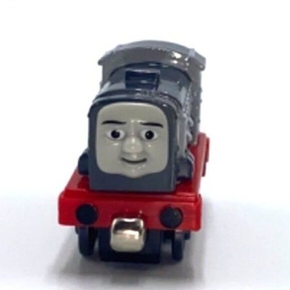 Dennis Thomas Train 2006Take Along Die Cast Engine Gray Red Black - Picture 3 of 6